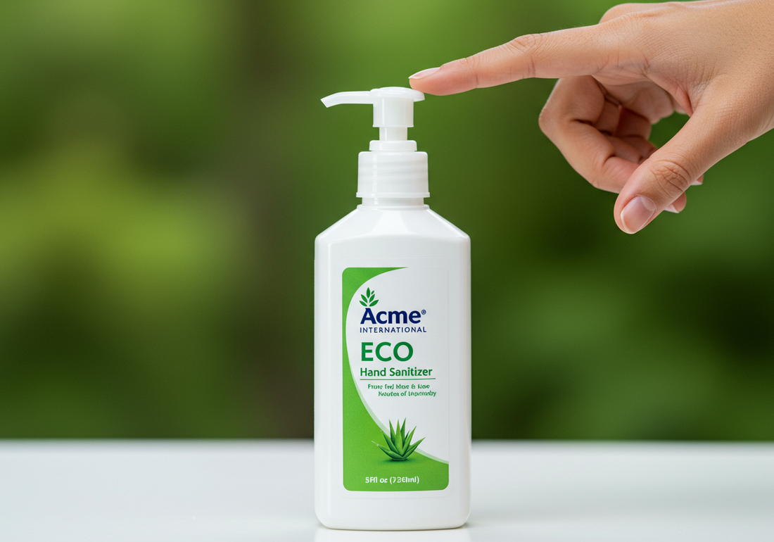 Hand Sanitizer Infused with Aloe Vera