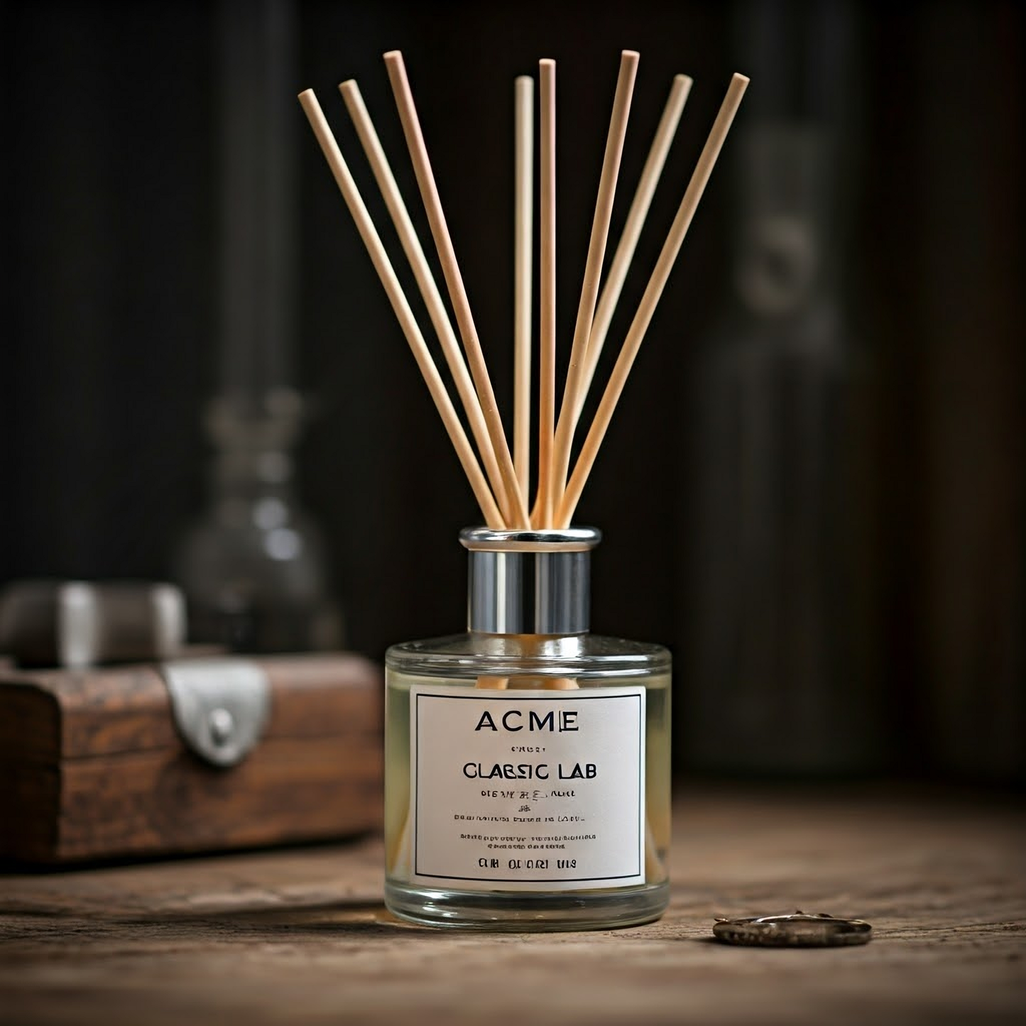 ACME Classic Lab Reed Diffuser - Elegant Home Fragrance and Aromatherapy